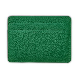 British Racing Green Leather Card Holder