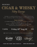 Load image into Gallery viewer, Cigar &amp; Whisky Tasting Evening Ticket - 28th Aug 2026 - Bedford
