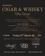 Load image into Gallery viewer, Cigar &amp; Whisky Tasting Evening Ticket - 27th March 2026 - Bedford - VSB London
