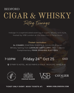 Load image into Gallery viewer, Cigar &amp; Whisky Tasting Evening Ticket - 24th October 2025 - Bedford - VSB London
