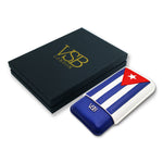 Load image into Gallery viewer, Three Finger Cuban Flag Leather Cigar Pouch - VSB London
